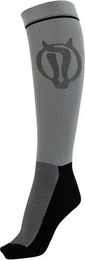 Produktbild von BR Equitation Eevolv Kas Reitstrümpfe für Kinder Grau Größe 31/34 3er Pack