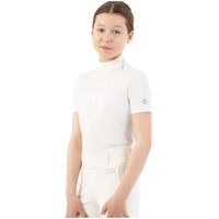 Produktbild von BR Equitation Eevolv Kenzie Reitshirt für Mädchen in Weiß Größe 10 Jahre