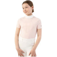 Produktbild von BR Equitation Eevolv Kenzie Reittrikot für Mädchen in Rosa und Silber Größe 12 Jahre