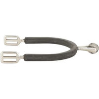 Produktbild von BR Equitation Epsom Reitsporn mit Rad und Gummischutz 25mm