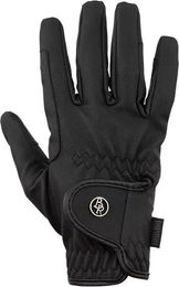 Produktbild von BR Equitation Essential Acer Reithandschuhe aus Kunstleder Schwarz Taille 8,5 Unisex