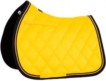 BR Equitation Event Cooldry Schabracke für Warmblut in Gelb – Bild 1 von 3