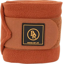 Produktbild von BR Equitation Event Gamaschen aus Fleece in Orange für Pferde
