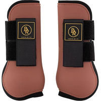 Produktbild von BR Equitation Event Gamaschen aus Kunstleder Rot für Vollblut