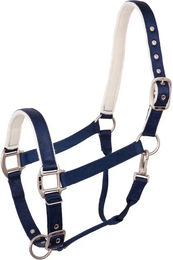 BR Equitation Event Halfter aus Nylon für Warmblut in Blau – Bild 1 von 3