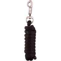 Produktbild von BR Equitation Event Longierleine aus Nylon in Schwarz und Silber