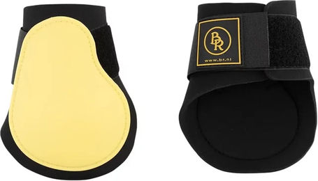 BR Equitation Event Nicht elastische Gamaschen für Warmblut aus Neopren Gelb FEI konform – Bild 1 von 2