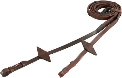 BR Equitation Eventa Pro Grip Zügel für Pferde aus Gummi und Nylon 16 mm – Bild 1 von 1
