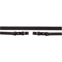 Produktbild von BR Equitation Eventa Pro Grip Zügel für Pferde aus Gummi und Nylon Schwarz 16 mm