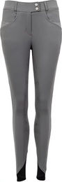 Produktbild von BR Equitation Fabienne Reithose mit Vollbesatz für Damen in Grau Silber Größe 38
