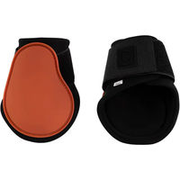Produktbild von BR Equitation Fetlock Kay Gamaschen für Pferde aus Neopren in Orange
