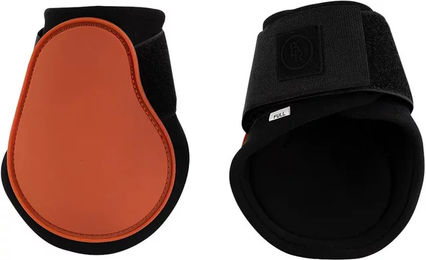 Produktbild von BR Equitation Fetlock Kay Gamaschen für Pferde aus Neopren Orange Pony