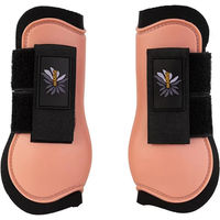 Produktbild von BR Equitation Gamaschen Sehnenschoner für Ponys aus Neopren in Rosa Bunt
