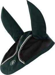 Produktbild von BR Equitation Glamour Chic Pferdedecke aus Baumwollpolyester mit Diamantsteinen in Silber und Grün