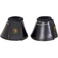 Produktbild von BR Equitation Glamour Gamaschen Schwarz Kunstleder Größe S