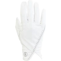 Produktbild von BR Equitation Glowé Reithandschuhe aus Kunstleder für Damen und Herren Sommer Weiß Größe 7