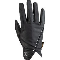 Produktbild von BR Equitation Glowé Reithandschuhe aus Kunstleder für Sommer und Unisex in Schwarz Taille 7