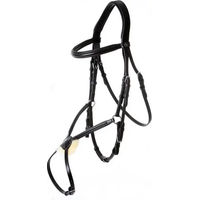 Produktbild von BR Equitation Grantham Anatomisch geformter mexikanischer Trensenzaum aus Leder für Vollblut