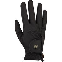 Produktbild von BR Equitation Grip Pro Reithandschuhe aus Kunstleder Schwarz Taille 6 Unisex