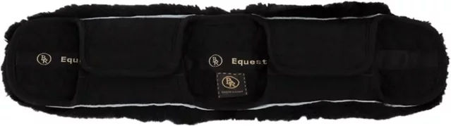 Produktbild von BR Equitation Gurtschoner aus Baumwolle Schwarz