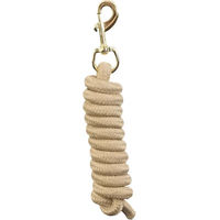 Produktbild von BR Equitation Halfter und Stricke Stratifield Sea in Beige mit Messingbeschlägen