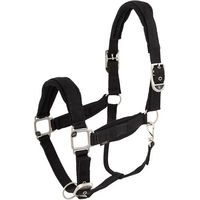 Produktbild von BR Equitation Halter Kris Pferdehalfter aus Nylon Schwarz