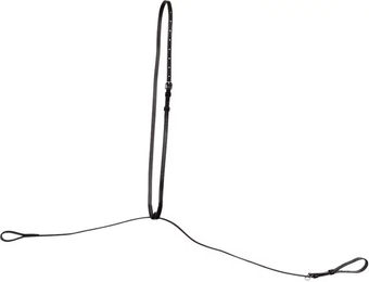 Produktbild von BR Equitation Hinckly Martingal für Pferde mit stehenden Ringen aus Leder