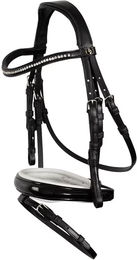 BR Equitation Horwich Trense aus Leder für Ponys in Schwarz – Bild 1 von 2