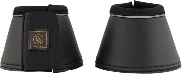 Produktbild von BR Equitation Hufglocken Reflecting Schwarz Größe S