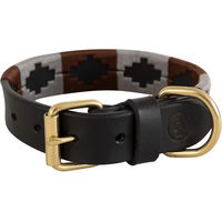 Produktbild von BR Equitation Hundehalsband aus Leder in Schwarz Größe L