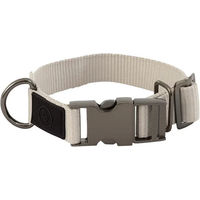 Produktbild von BR Equitation Hundehalsband mit Gurtband in XS Schwarz Silber Beige