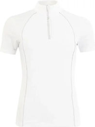 Produktbild von BR Equitation Isabel Turnierpolo Damen Weiß Polyester Größe L