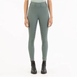 Produktbild von BR Equitation Isadora Reithose Damen Grün mit Silikon Grip Größe 38