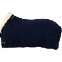 Produktbild von BR Equitation Ivory Coast Fleece-Pferdedecke in Beige und Blau