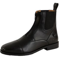 Produktbild von BR Equitation Jodhpur-Reitstiefel Medole aus Leder Schwarz Größe 41 Unisex