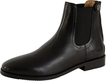 BR Equitation Jodhpur-Reitstiefel Mentana aus Leder Schwarz Größe 39 Unisex – Bild 1 von 1