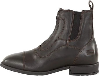 Produktbild von BR Equitation Jodphur CL+ Baronesse Reitstiefel aus Leder mit Reißverschluss Braun Größe 40