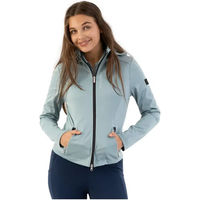 Produktbild von BR Equitation Katleen Softshell-Reitjacke Damen wasserabweisend Schwarz Blau Größe M