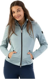 Produktbild von BR Equitation Katleen Softshell-Reitjacke Damen wasserabweisend Schwarz Blau Größe S