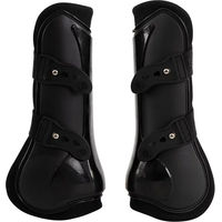 Produktbild von BR Equitation Kay Gamaschen für Pferde aus Neopren Schwarz Vollblut