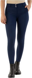 Produktbild von BR Equitation Kelsey Reithose Damen Full Grip Blau Größe 38