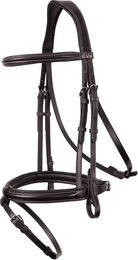 Produktbild von BR Equitation Kendal Reitzäum aus Leder Schwarz Full Anatomisch geformt