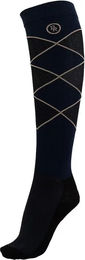 BR Equitation Kenny Reitsocken Unisex Blau Größe 35/38 (3er Pack) – Bild 1 von 2