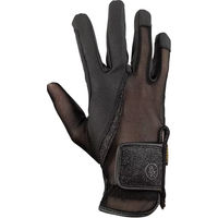 Produktbild von BR Equitation Kiam Reithandschuhe Unisex Braun oder Schwarz Taille 5,5