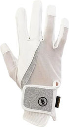Produktbild von BR Equitation Kiam Reithandschuhe Unisex Weiß Größe 8,5