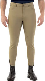 Produktbild von BR Equitation Kian Reithose Full Grip für Herren in Grün oder Beige Größe 44