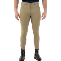 Produktbild von BR Equitation Kian Reithose Full Grip für Herren in Grün oder Beige Größe 44
