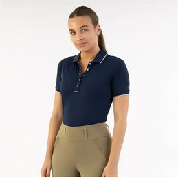 Produktbild von BR Equitation Kiara Reitpolo Damen Blau XL