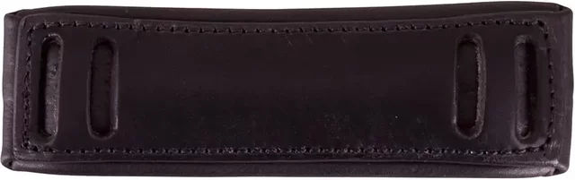 Produktbild von BR Equitation Kieferschutz für Reithalfter aus Leder in Schwarz