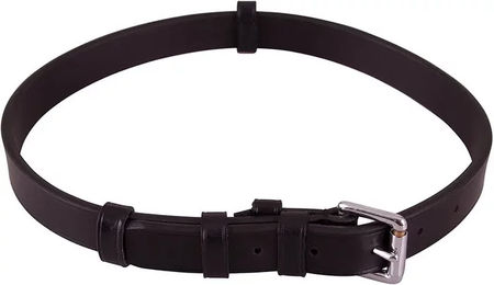 Produktbild von BR Equitation Kinnschutzriemen für Pferde aus Leder mit Schnalle in Schwarz